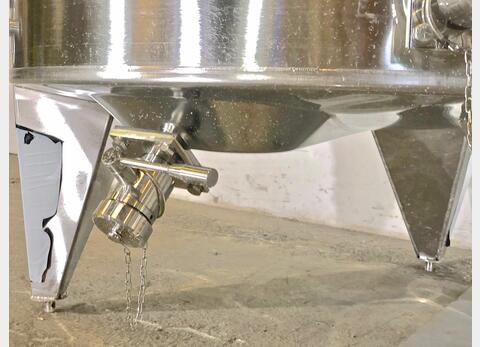 304 stainless steel tank - Model SPABP2800 - Curved bottom - Floating hat