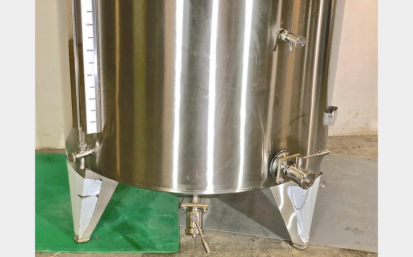 304 stainless steel tank - SPABP2150 21.5 HL (2150 liters) ARSILAC
