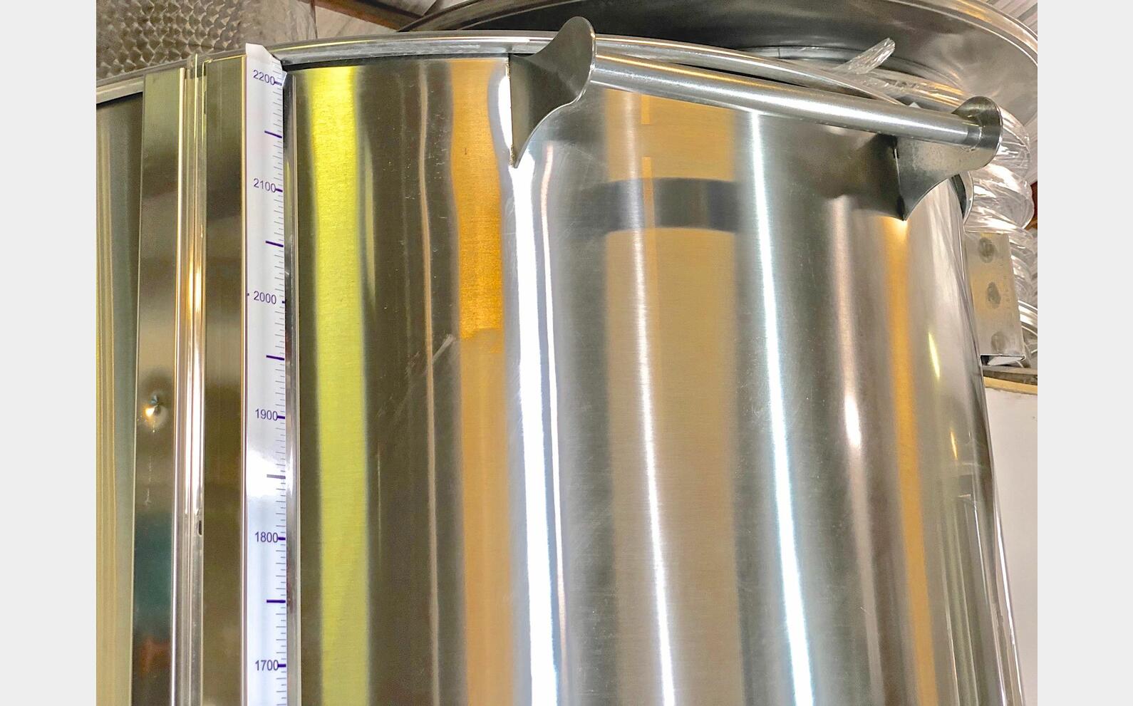 Cuve inox - Chap. flottant 21.5 HL (2150 Litres) ARSILAC