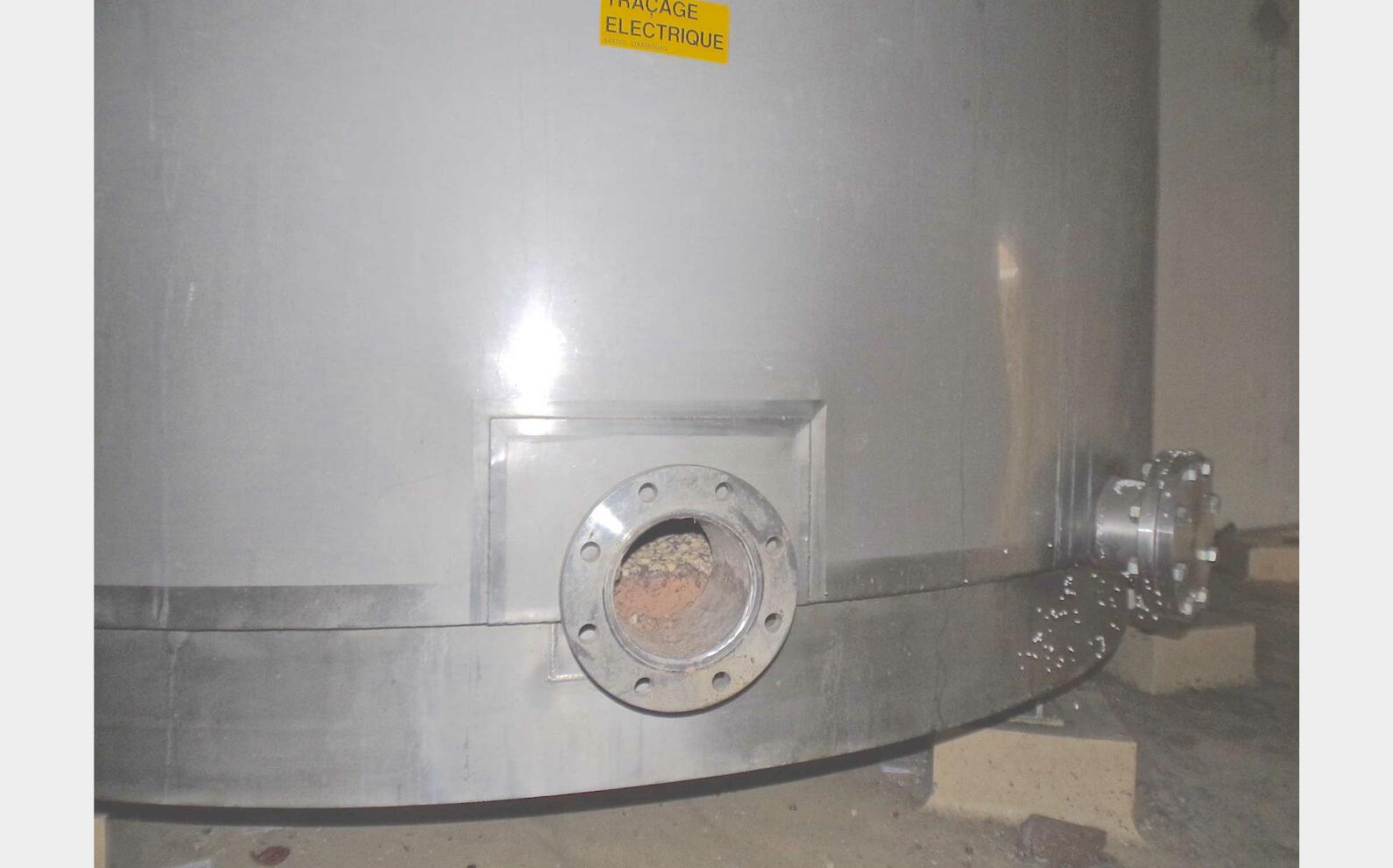 Insulated stainless steel mixing tank 540 HL (54 000 liters) LABBE