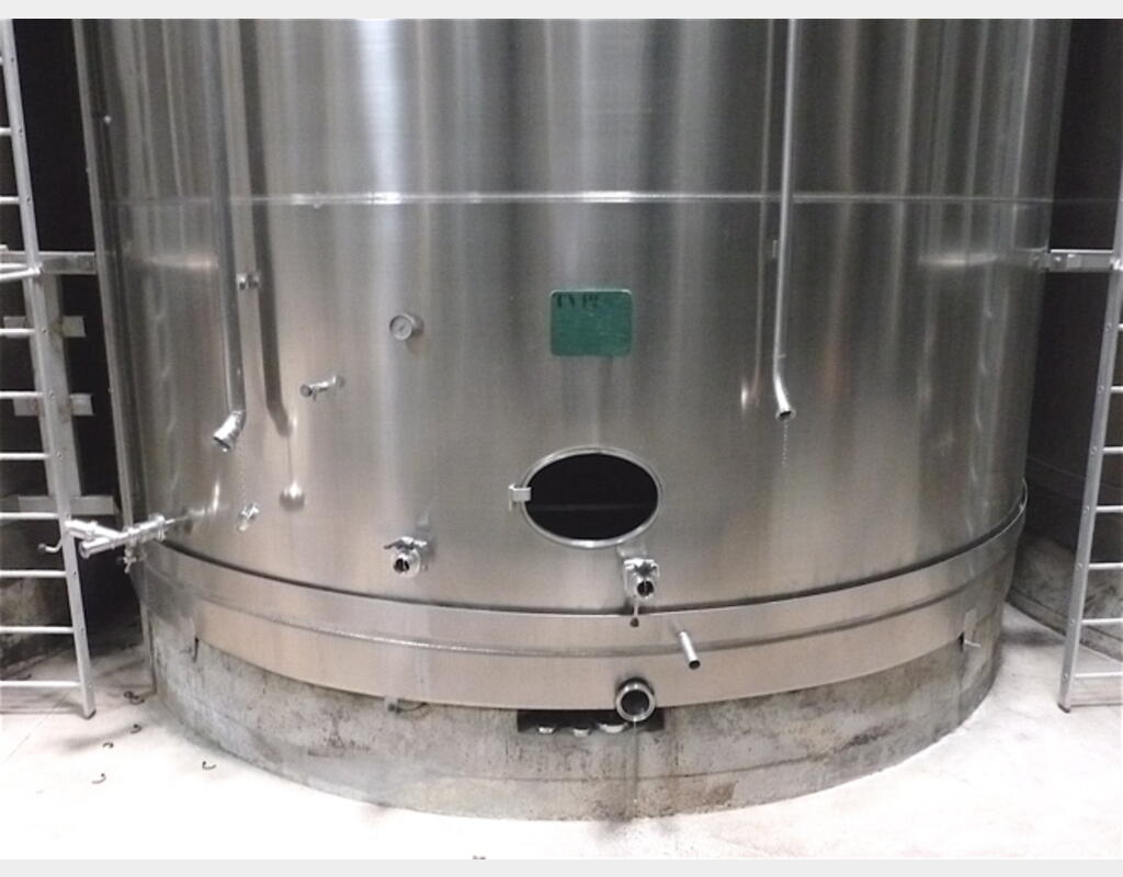 Cuve INOX 316L sur socle Agroalimentaire