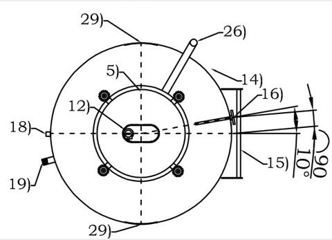 304 stainless steel tank - Closed - Cylindro-conical