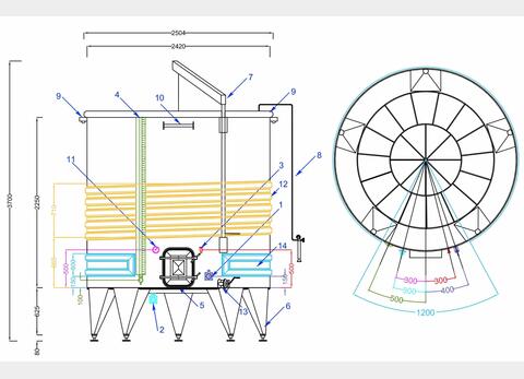 304 stainless steel tank - SPAIPSER10000B - 03/21-4