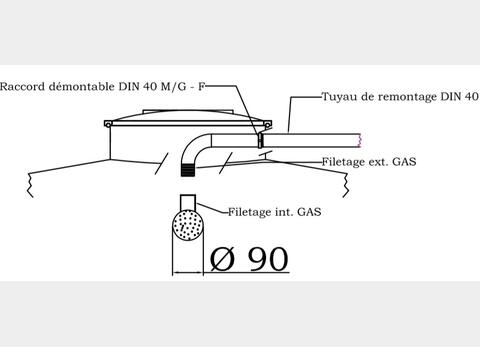 304 stainless steel tank - Cylindro-conical - Isolée - Ceintures de refroidissement