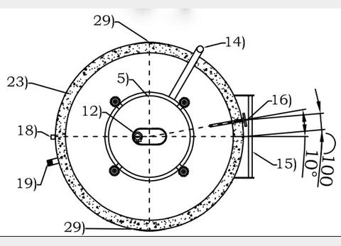 304 stainless steel tank - Cylindro-conical - Isolée - Ceintures de refroidissement