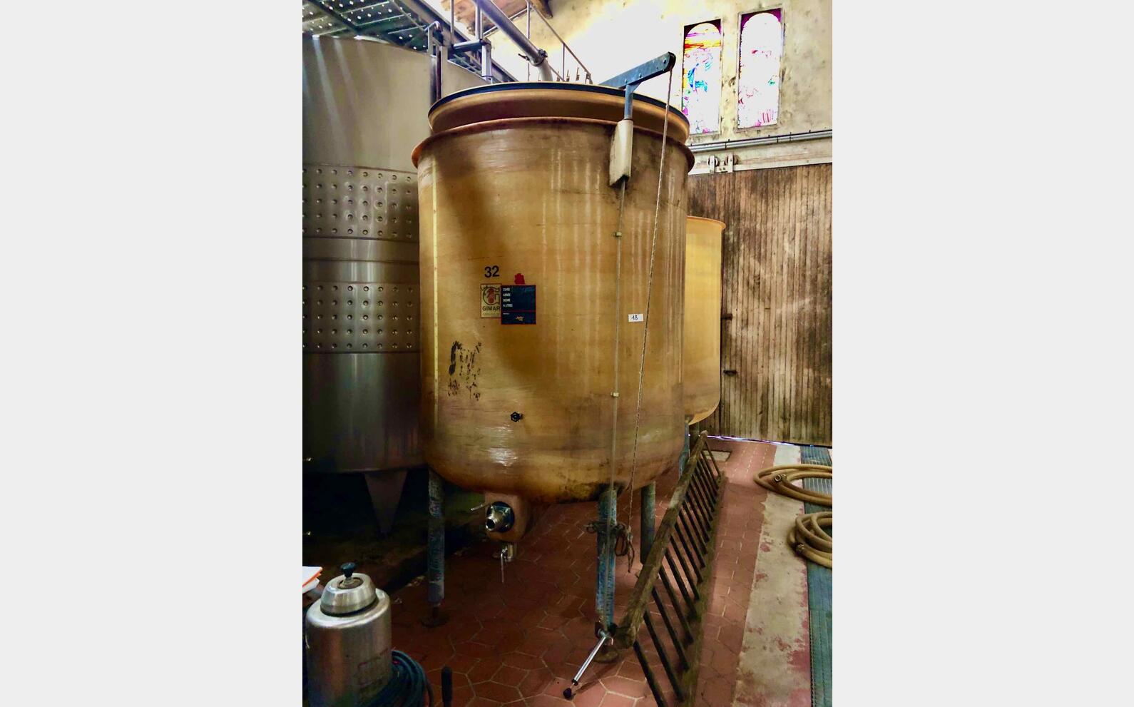 Cuve fibre - Chapeau flottant 30 HL (3 000 litres)