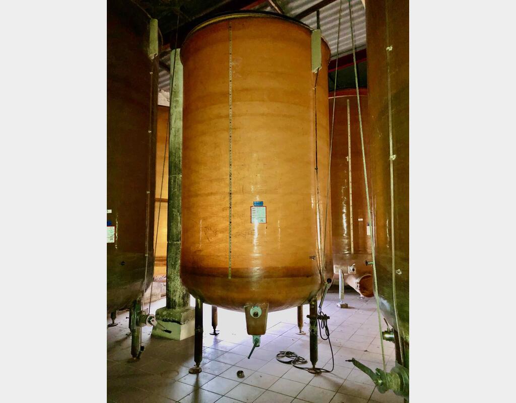 Cuve fibre - Chapeau flottant 100 HL (10 000 litres)