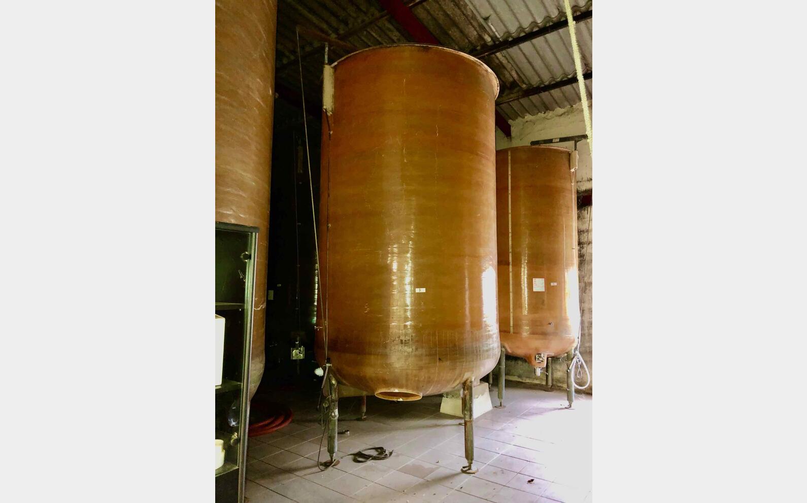 Fiber tank - Floating hat 100 HL (10 000 litres)