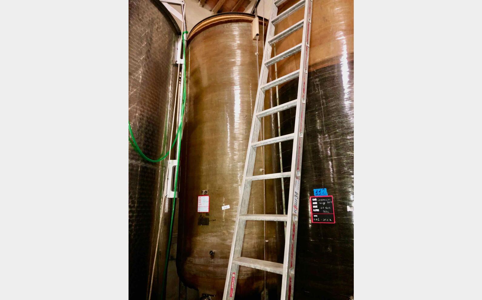 Cuve fibre - Chapeau flottant 80 HL (8 000 litres)
