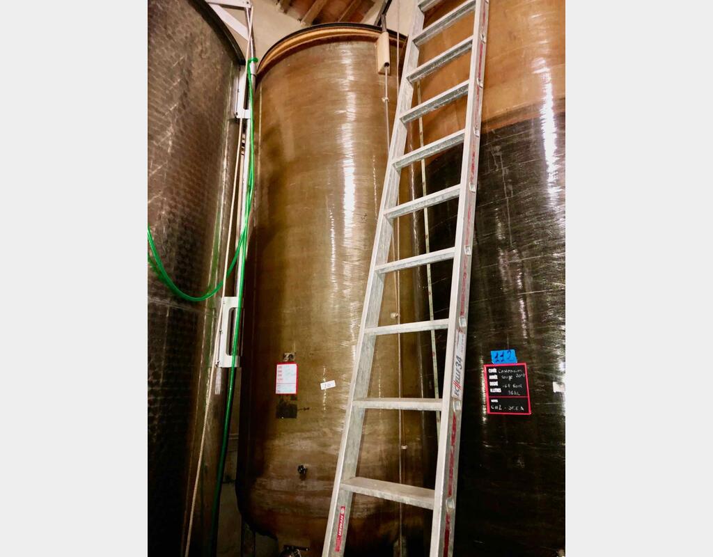 Cuve fibre - Chapeau flottant 80 HL (8 000 litres)