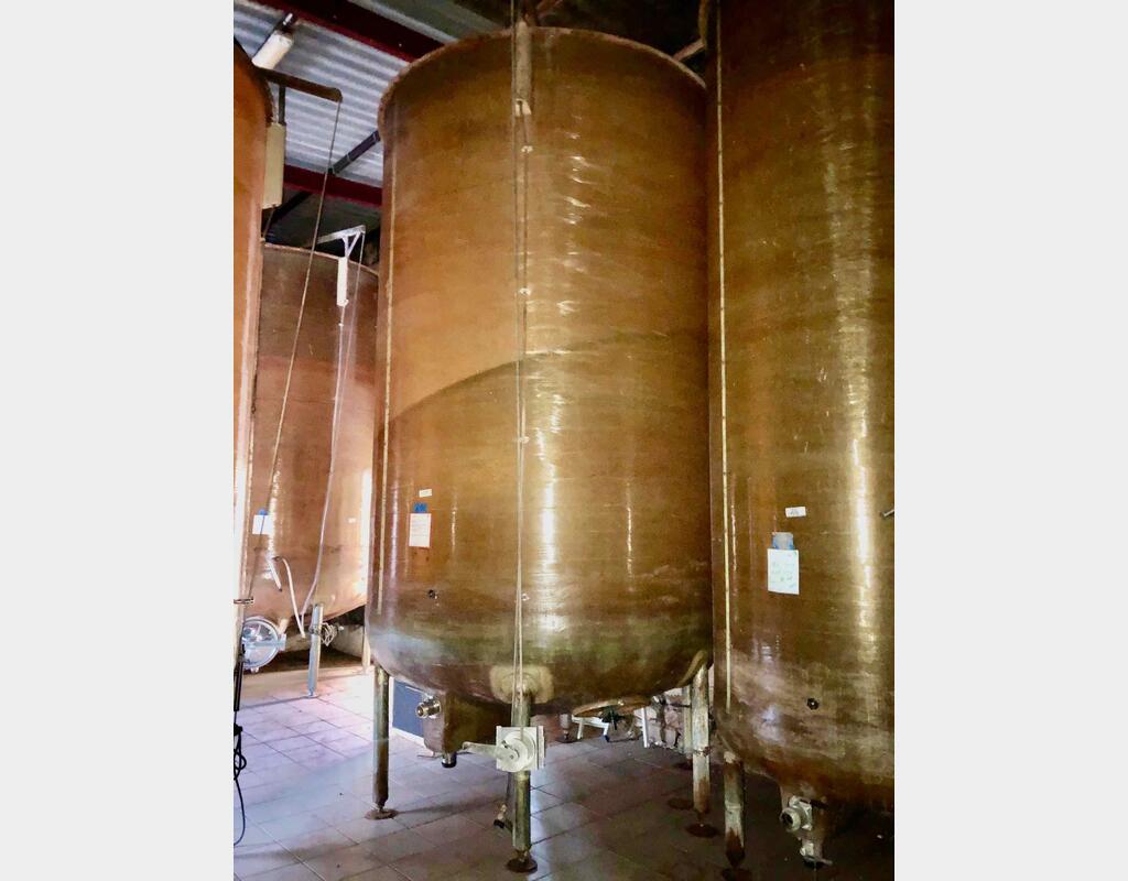 Cuve fibre - Chapeau flottant 150 HL (15 000 litres)