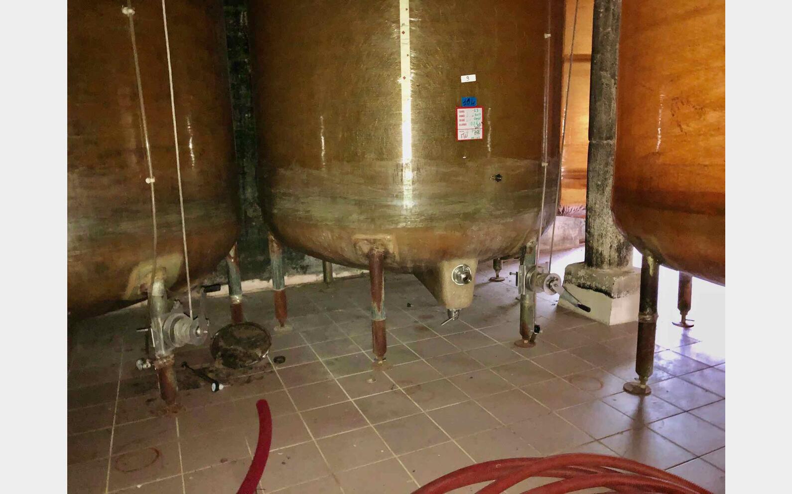 Cuve fibre - Chapeau flottant 150 HL (15 000 litres)