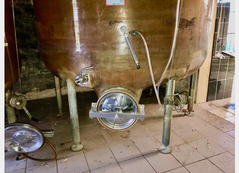 Cuve fibre - Chapeau flottant 150 HL (15 000 litres)