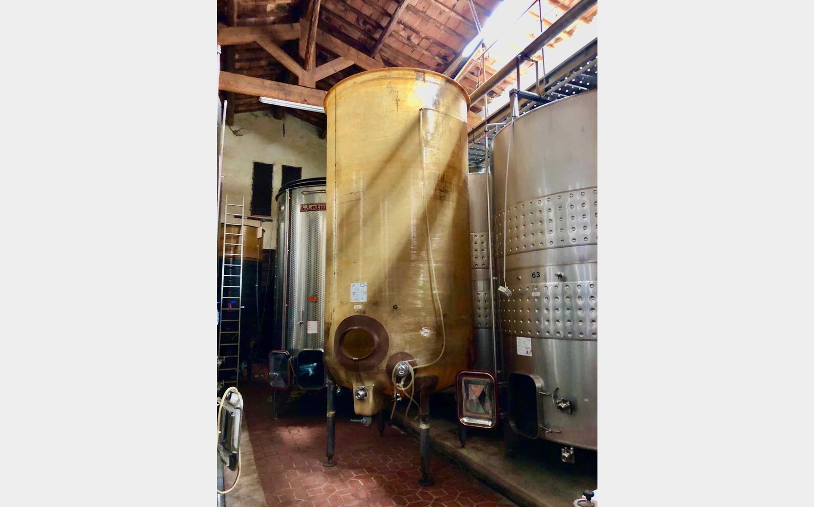 Cuve fibre - Chapeau flottant 80 HL (8 000 litres)