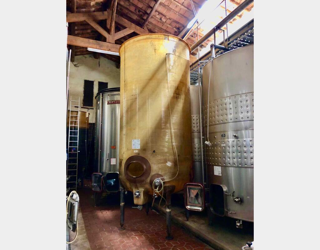 Cuve fibre - Chapeau flottant 80 HL (8 000 litres)