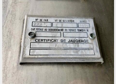 Stainless steel tank  150 HL (15 000 liters)