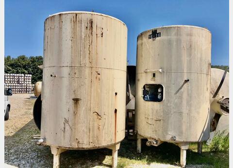 Coated steel tank