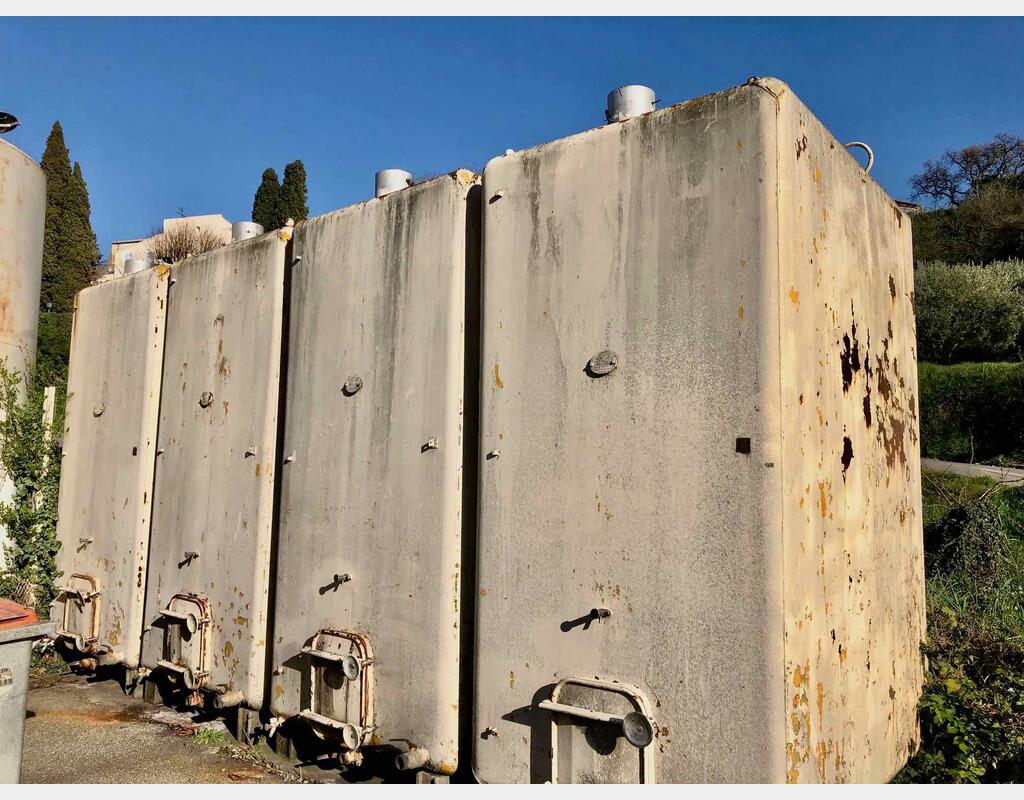 Cuve acier rev&ecirc;tu 100 HL (10 000 litres)