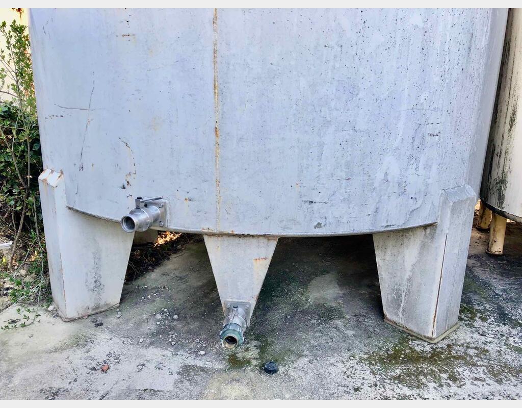 Coated steel tank