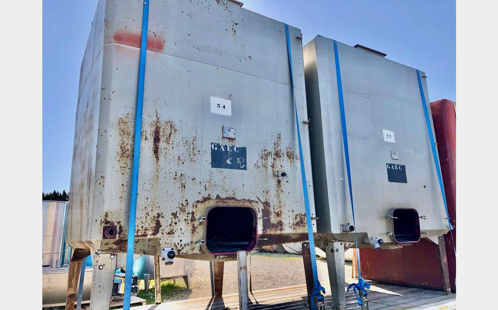 Cuve acier rev&ecirc;tu 160 HL (16 000 litres)