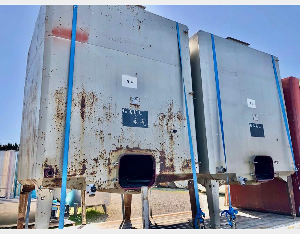 Cuve acier rev&ecirc;tu 160 HL (16 000 litres)