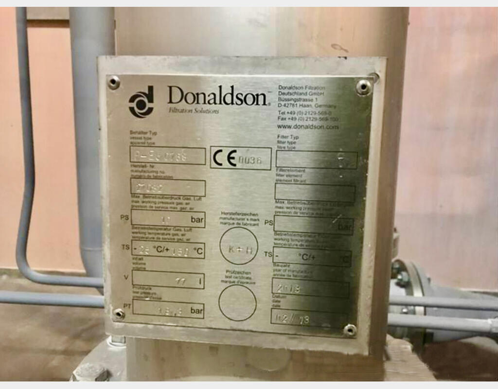 Filter - PEG 0768 DONALDSON