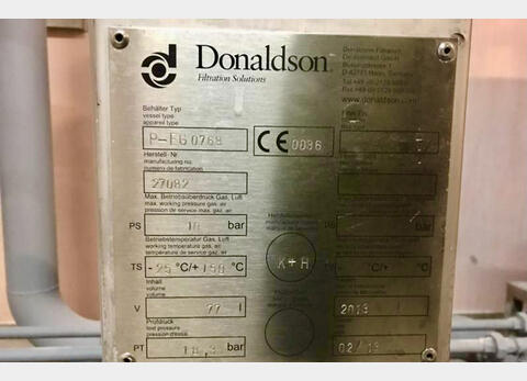 Filter - PEG 0768 DONALDSON