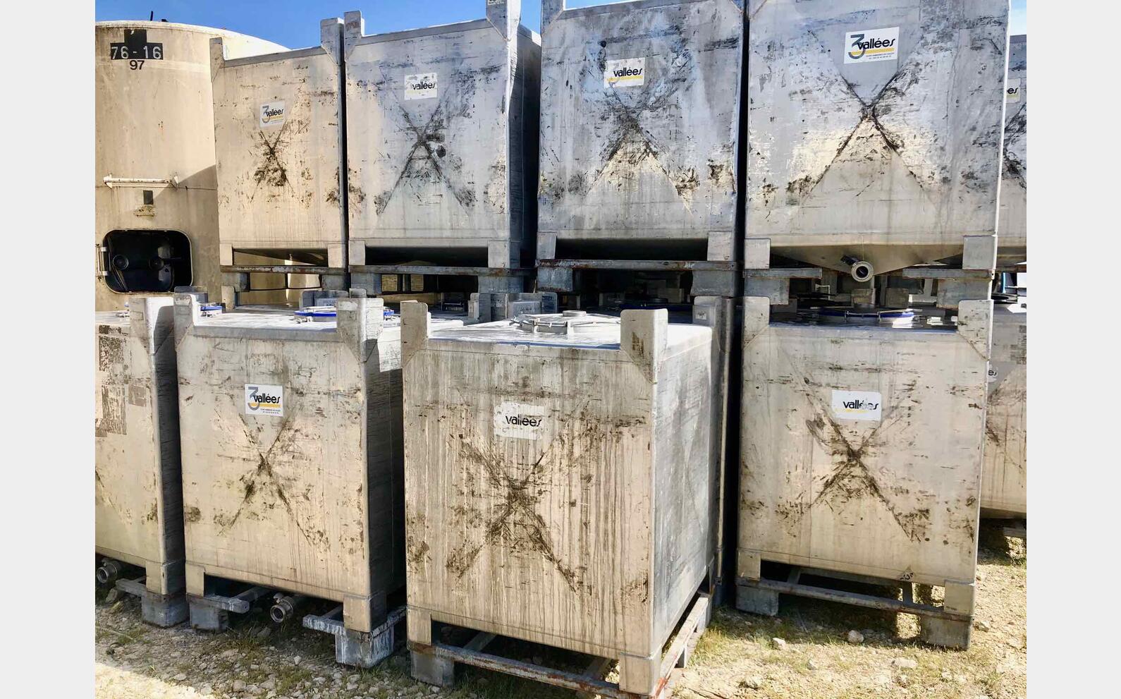 Stainless steel container 10 HL (1 000 Liters)