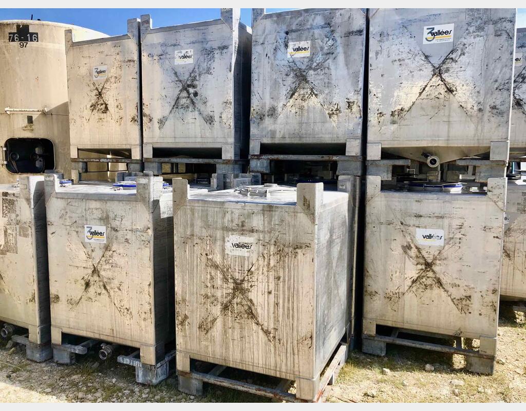 Stainless steel container 10 HL (1 000 Liters)