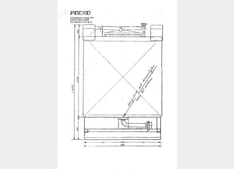 Rectangular stainless steel container - Foodstuffs