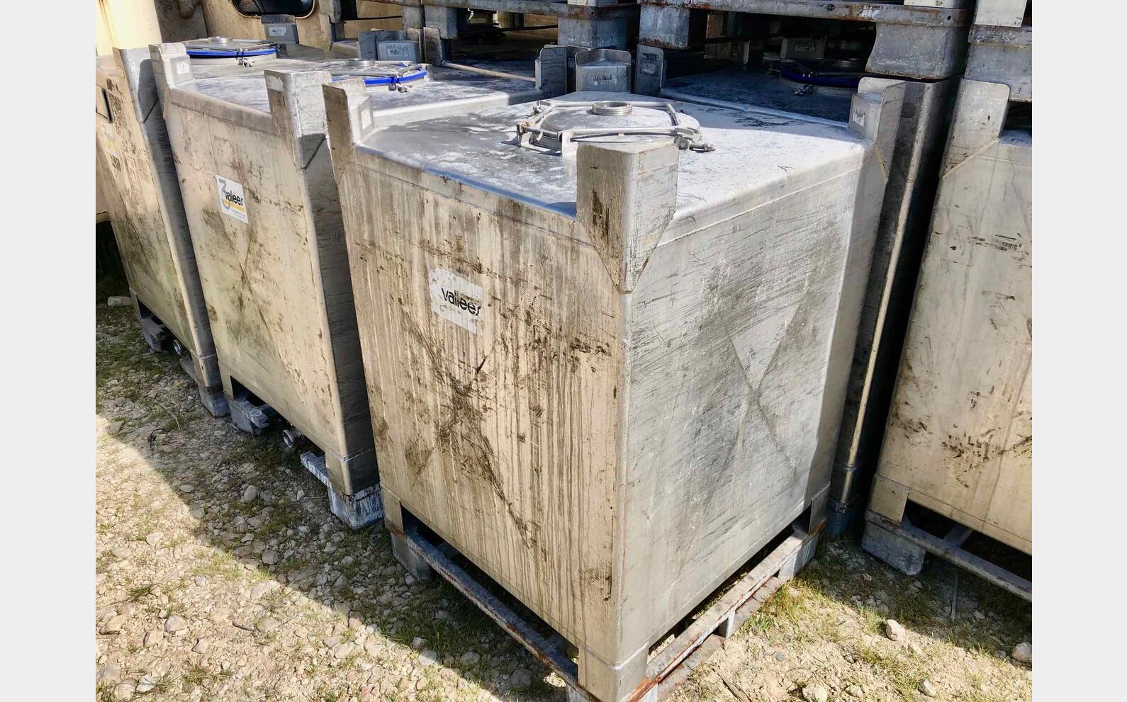 Conteneur INOX 10 HL (1 000 litres)