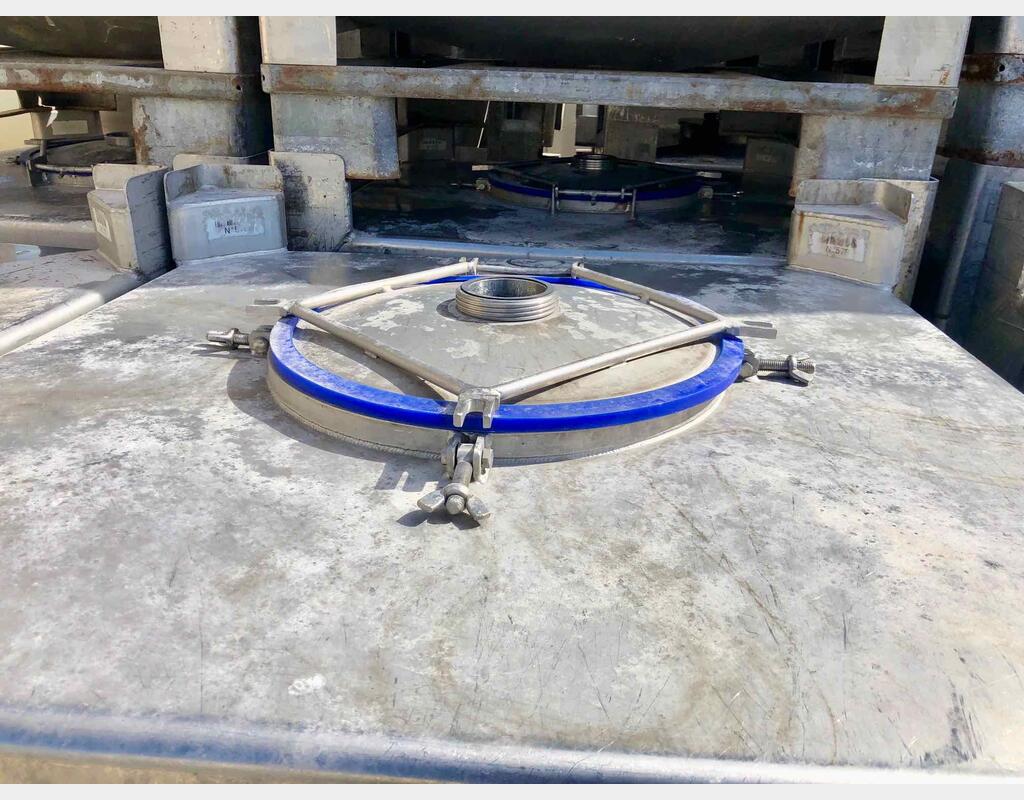 Stainless steel container 10 HL (1 000 Liters)