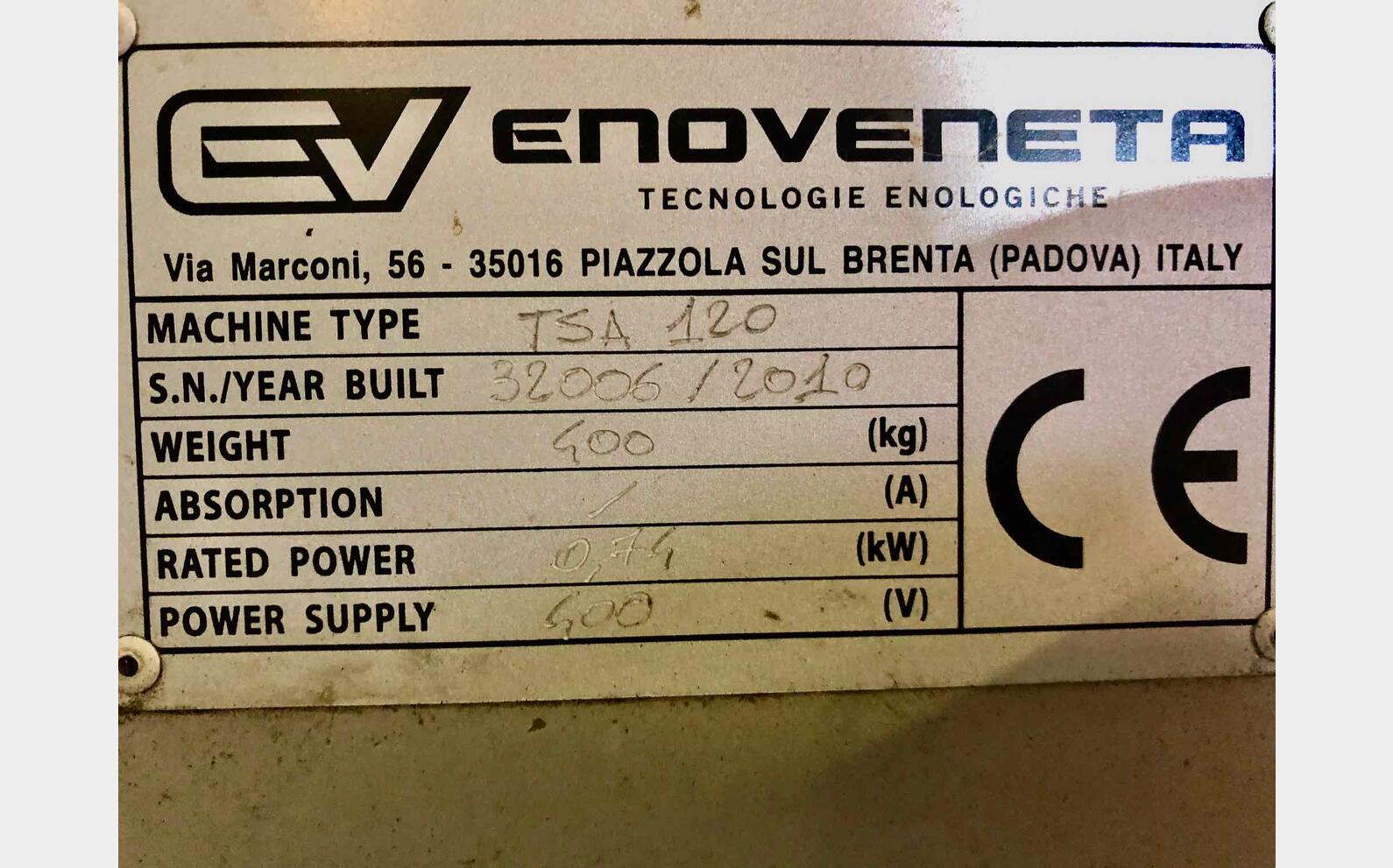 Automatic sorting table 15 T/h ENOVENATA