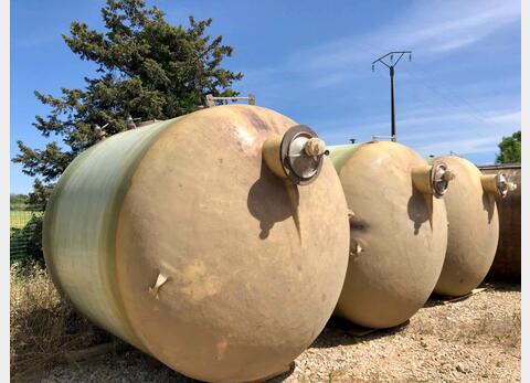 Cuve fibre - Fond plat 150 HL (15 000 litres)