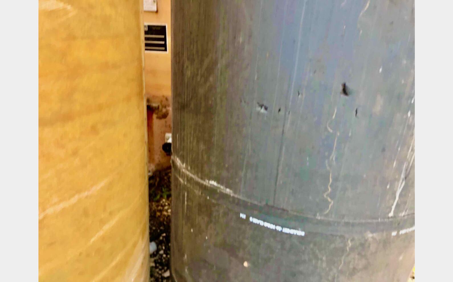 Pump, Buffer tank +