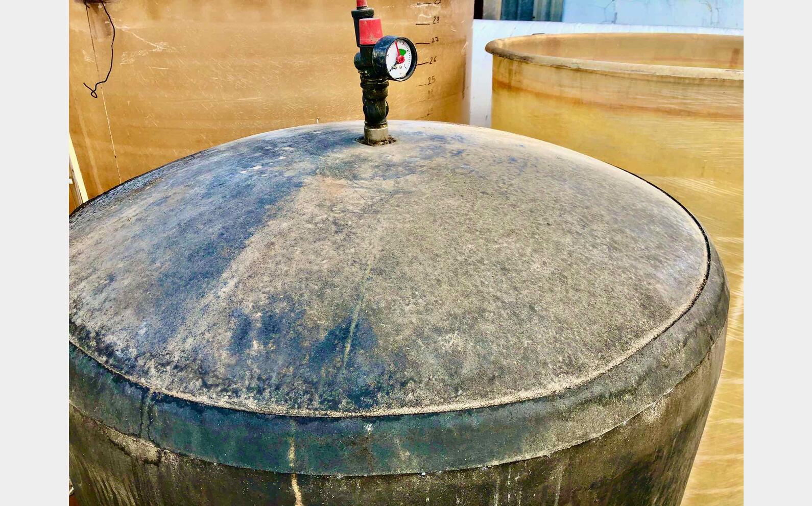 Pump, Buffer tank +