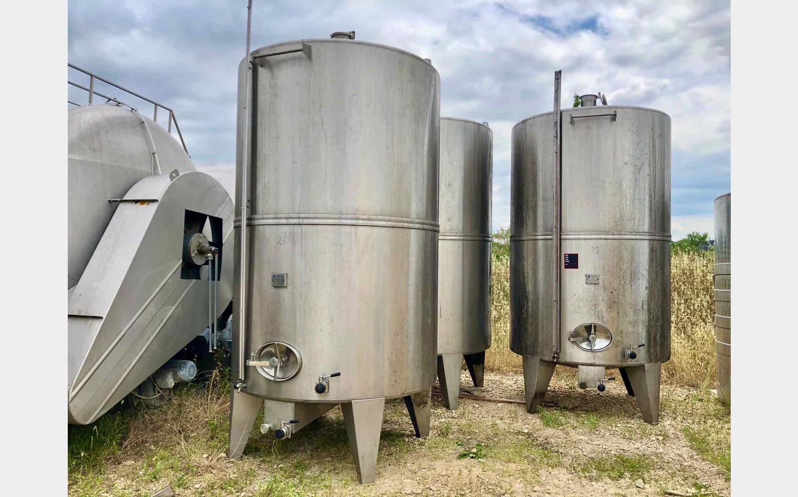 Cuve inox - 105 HL 105 HL (10 500 Litres) GD INDUSTRIES
