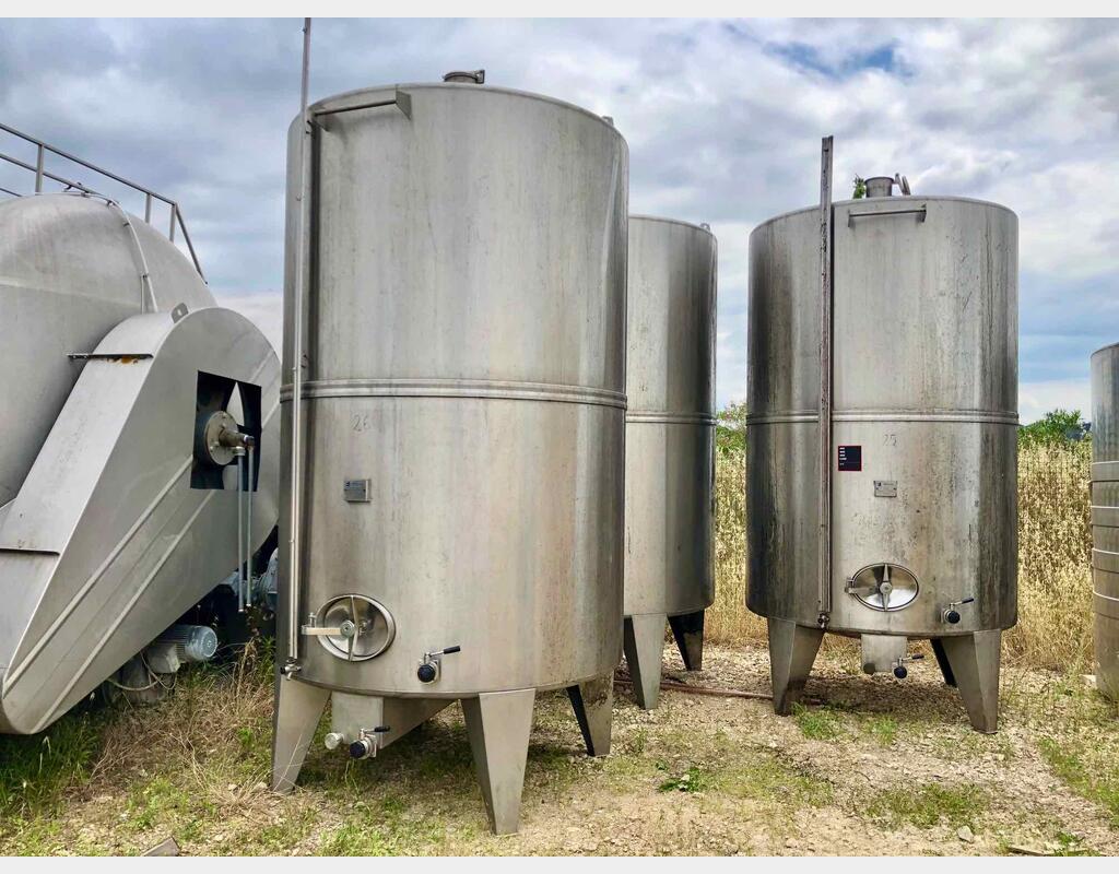 Cuve inox - 105 HL 105 HL (10 500 Litres) GD INDUSTRIES