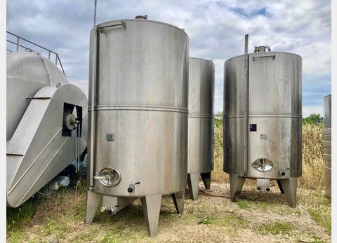 Stainless steel tank - On feet