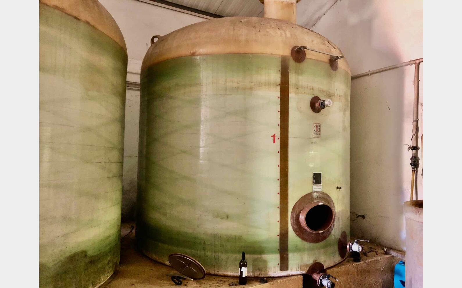 Cuve fibre - Fond plat 150 HL (15 000 litres)