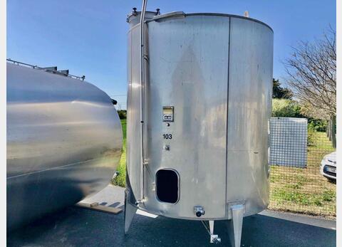 Stainless steel tank - Closed