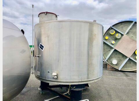 316L stainless steel tank - Closed