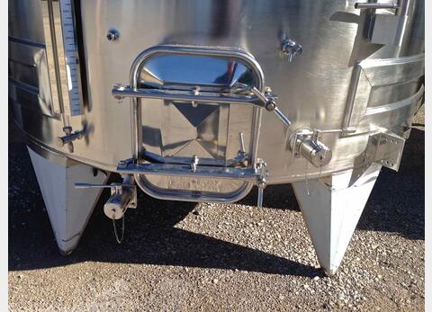 Cuve inox 304 - Serpentin de froid 100 HL (10000 litres) ARSILAC