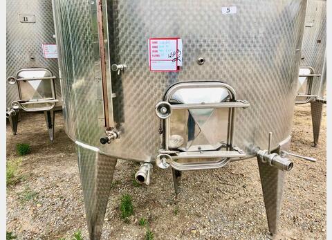 Cuve inox - Sur pieds 150 HL (15 000 litres) DEFRANCESCHI