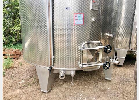 Stainless steel tank - On feet