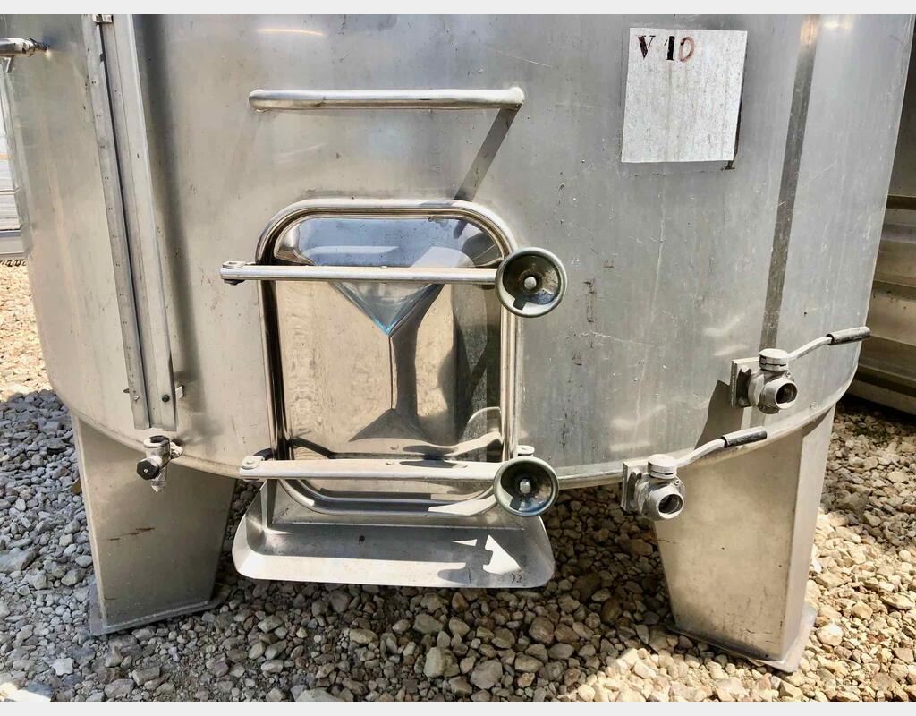 Stainless steel tank - Closed