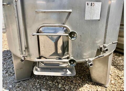 Stainless steel tank - Closed