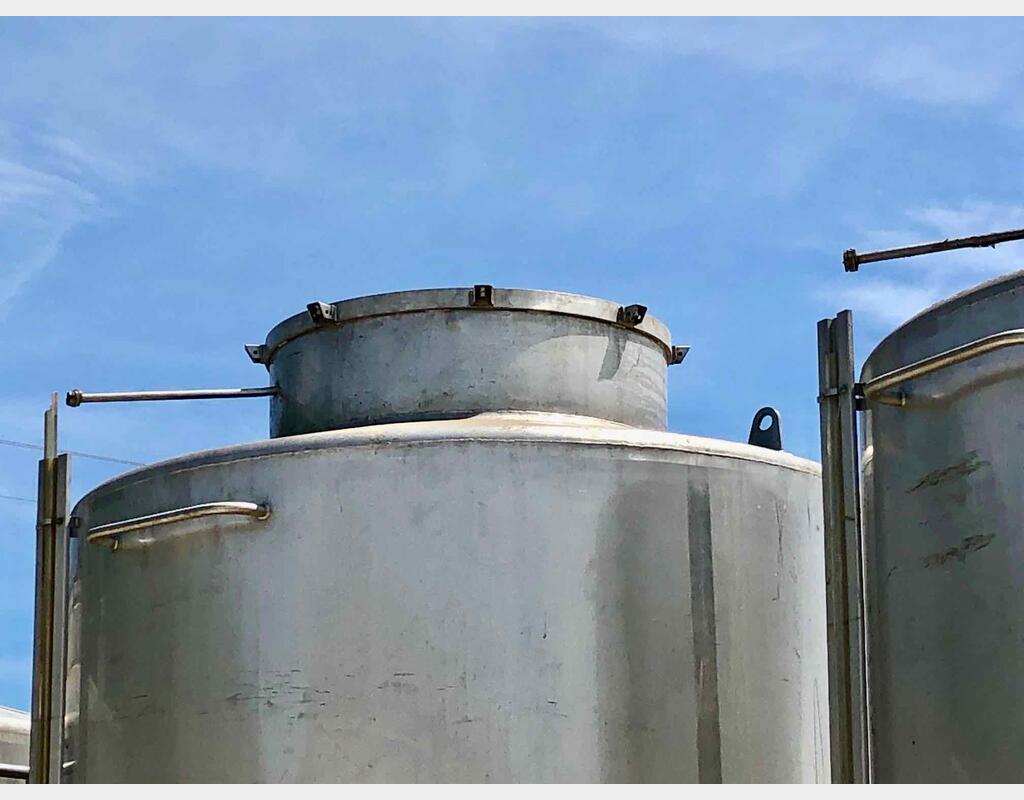 Stainless steel tank - Closed