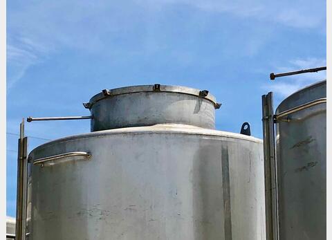 Stainless steel tank - Closed