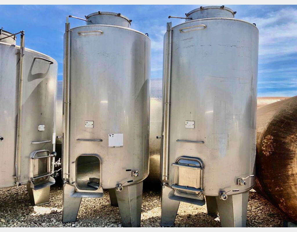 Stainless steel tank - Closed